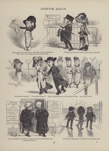 英国劳动者或不相信他的人》中的一页（雕刻）。 作者 英语学校
