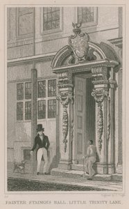 画家Stainers Hall，伦敦小三一巷 作者 英语学校