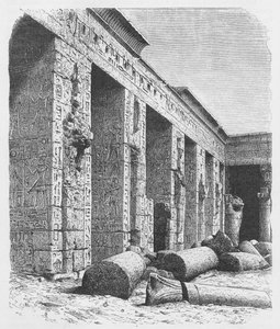 拉美西斯三世宫，Medinet-Abou 作者 英语学校
