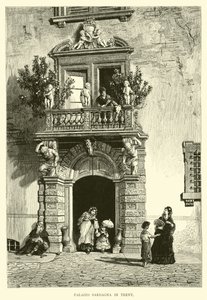 Palazzo Sardagna在特伦特 作者 英语学校