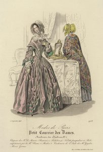 巴黎时装，1843年 作者 英语学校