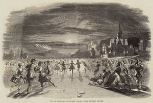 "Pas de Patineurs," in the New Ballet, at Her Majesty