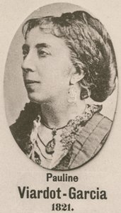 Pauline Viardot-Garcia（雕刻） 作者 英语学校