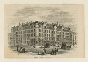 Spitalfields的皮博迪建筑 作者 英语学校