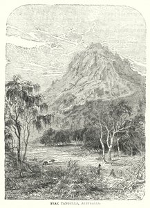 Peak Tangulla, Australia (engraving) 作者 英语学校