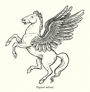 Pegasus salient (engraving) 作者 英语学校