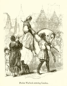 Perkin Warbeck进入伦敦 作者 英语学校