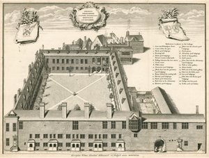 Gresham学院，伦敦透视图 作者 英语学校
