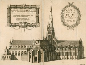 St Pauls大教堂，伦敦透视图 作者 英语学校