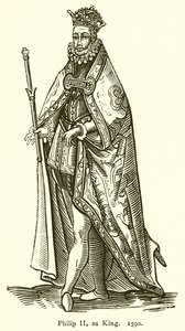 菲利普二世为国王。 1590 作者 英语学校