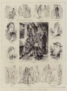 法国艺术家的伦敦照片，我（雕刻） 作者 英语学校