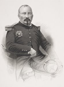 Pierre Francois Joseph Bosquet，来自“历史肖像画廊”，出版于1880年