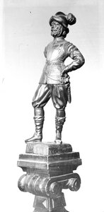Pikeman，1638（木雕） 作者 英语学校