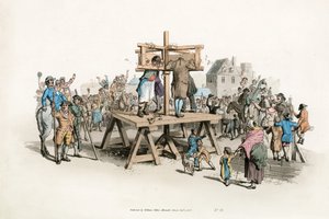 耻辱柱。 1805 作者 英语学校