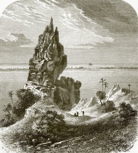 Pinnacle和珊瑚礁，Bora-Bora 作者 英语学校