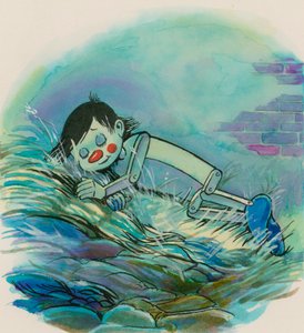 匹诺曹（纸上水粉） 作者 英语学校