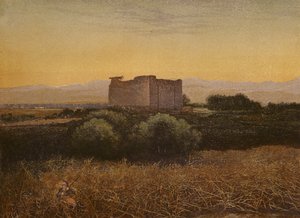 圣经》中提到的地方：杰里科，从西南方望去 (chromolitho) 作者 英语学校
