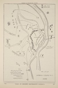 Sobraon战役的计划，1846年第10届Februaury，插图来自卡塞尔斯的英国历史 作者 英语学校