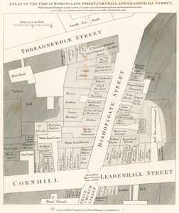 计划于1765年11月7日开始在伦敦的Bishopsgate街，Cornhill和Leadenhall街开火 作者 英语学校