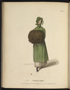 来自《The mirroir de la mode》的图版 作者 英语学校