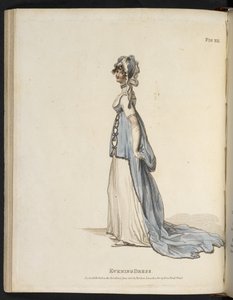 来自《The mirroir de la mode》的图版 作者 英语学校