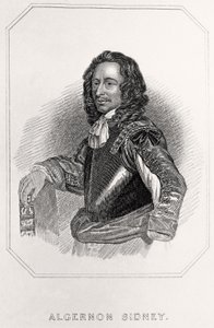 肖像阿尔及农·西德尼，1835年 作者 英语学校