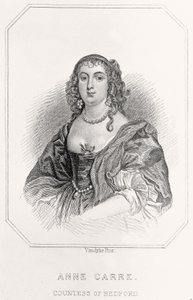 安妮·卡雷（Anne Carre）的画像，贝德福德伯爵夫人，1835年 作者 英语学校