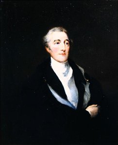 阿瑟-韦尔斯利（1769-1852）威灵顿公爵的肖像（布面油画） 作者 英语学校