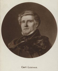 Carl Loewe的肖像 作者 英语学校