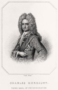 查尔斯·莫顿的画像，彼得伯勒第三伯爵，1835年 作者 英语学校