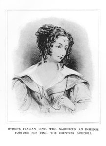 伯爵夫人Guiccioli的肖像（1800-73）