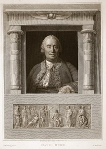 David Hume的肖像，David Humes的插图英国的历史，酒吧。作者：R. Bowyer，伦敦，1812年 作者 英语学校
