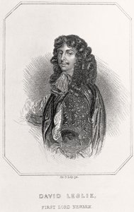 戴维·莱斯利（David Leslie）的肖像，纽瓦克（Newark）第一任领主，1835年 作者 英语学校
