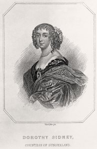 多萝西·悉尼的肖像，桑德兰伯爵夫人，1835年 作者 英语学校