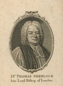 Thomas Sherlock博士的肖像 作者 英语学校