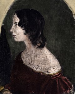 Emily Jane Bronte 的肖像 英国诗人和作家（1818-1848）国家肖像画廊 作者 英语学校