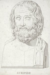 Euripides的肖像