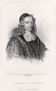 弗朗西斯·诺·弗朗西斯·北肖像，吉尔福德勋爵，1835年 作者 英语学校