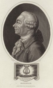 Friedrich Gottlieb Klopstock的肖像 作者 英语学校