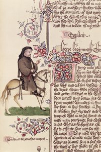 Geoffrey Chaucer（c.1342-1400）来自坎特伯雷故事的传奇人物Geoffrey Chaucer（c.1342-1400） 作者 英语学校