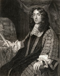 Heneage Finch（1621-82）的肖像，来自Lodges British Portraits，1823 作者 英语学校