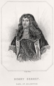 亨利·贝内特的肖像，阿灵顿伯爵，1835年 作者 英语学校