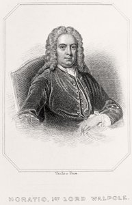霍拉索肖像，瓦尔波勒第一勋爵，1835年 作者 英语学校