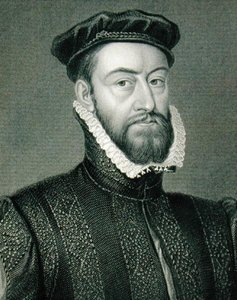 詹姆斯-斯图亚特（1533-1570）的画像，来自《洛奇的英国肖像》。 作者 英语学校