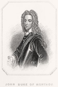 蒙塔古约翰公爵的肖像，1835年 作者 英语学校