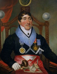 John James Howell Coe的肖像，1820年代