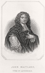 约翰·梅特兰的肖像，劳德代尔公爵，1835年 作者 英语学校