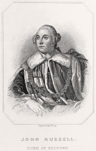 贝德福德公爵约翰·罗素（John Russell）肖像，1835年 作者 英语学校