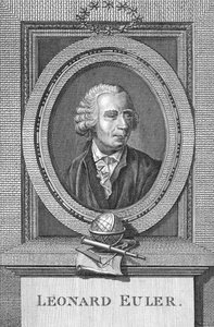 伦纳德欧拉的肖像（1707-83） 作者 英语学校