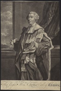 中将James FitzGerald的肖像